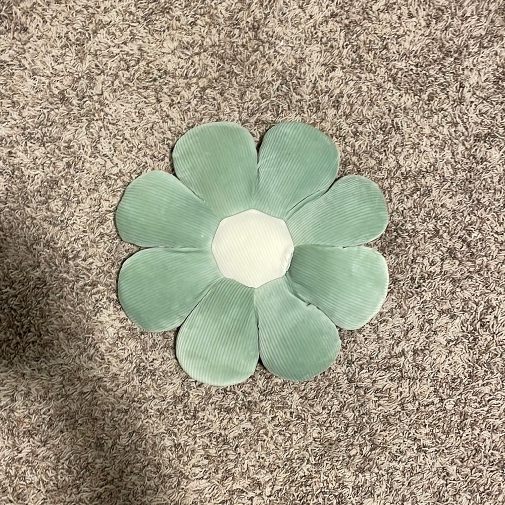cute flower pillow
